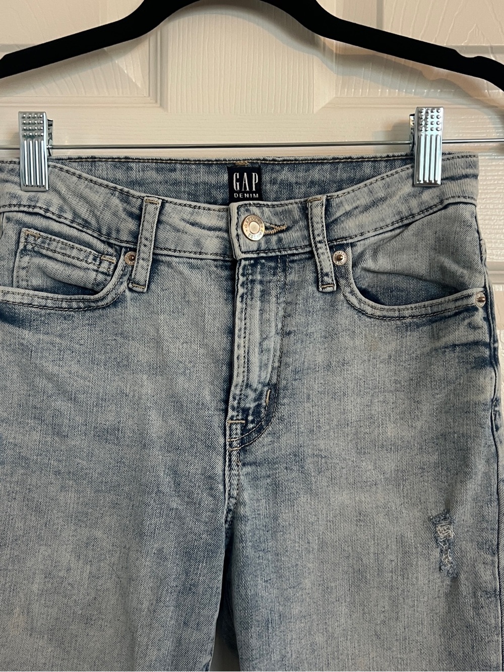 ⁠GAP Kids Light Wash '70s Flare Jeans Size Youth 12⁠ - Picture 2 of 10